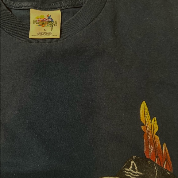 VNTG-Y2K- Jimmy Buffet Margaritaville- sz L - Picture 2 of 3